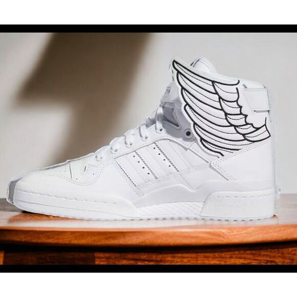 Adidas Jeremy Scott Wings High Top NBA Sports Shoes Mens 9 New Fast Ship - Picture 9 of 12